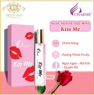 Charme Kiss Me - Nước Hoa Nữ  Hương Floral Fruity – Hương Thơm Hoa Cỏ Trái Cây (10ml) Chính Hãng, Phong Cách Ngọt ngào, Nữ tính, Quyến Rũ
